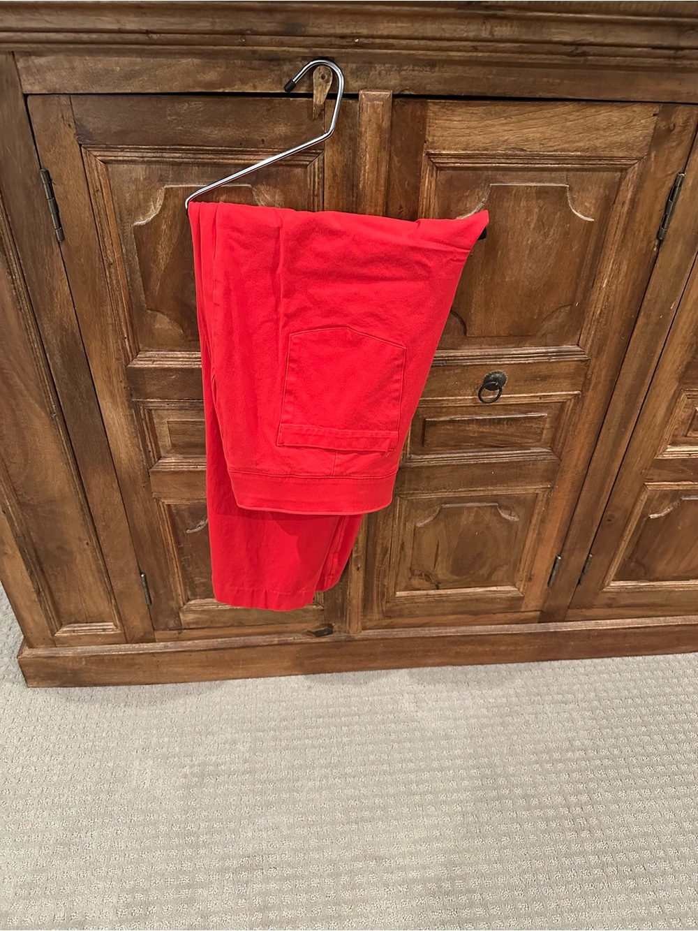 Spanx red pants
